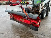 WESTERN 8FT.-10FT. WIDEOUT POWER ANGLE SNOW PLOW, ULTRAMOUNT 2 SNOW EQUIPMENT. Located: 4810 Lilac