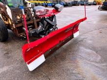 WESTERN 8FT.-10FT. WIDEOUT POWER ANGLE SNOW PLOW, ULTRAMOUNT 2 SNOW EQUIPMENT. Located: 4810 Lilac