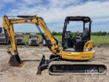 2018 CAT 305E2CR HYDRAULIC EXCAVATOR SN:H5M06653 powered by Cat diesel engine, equipped with Cab,