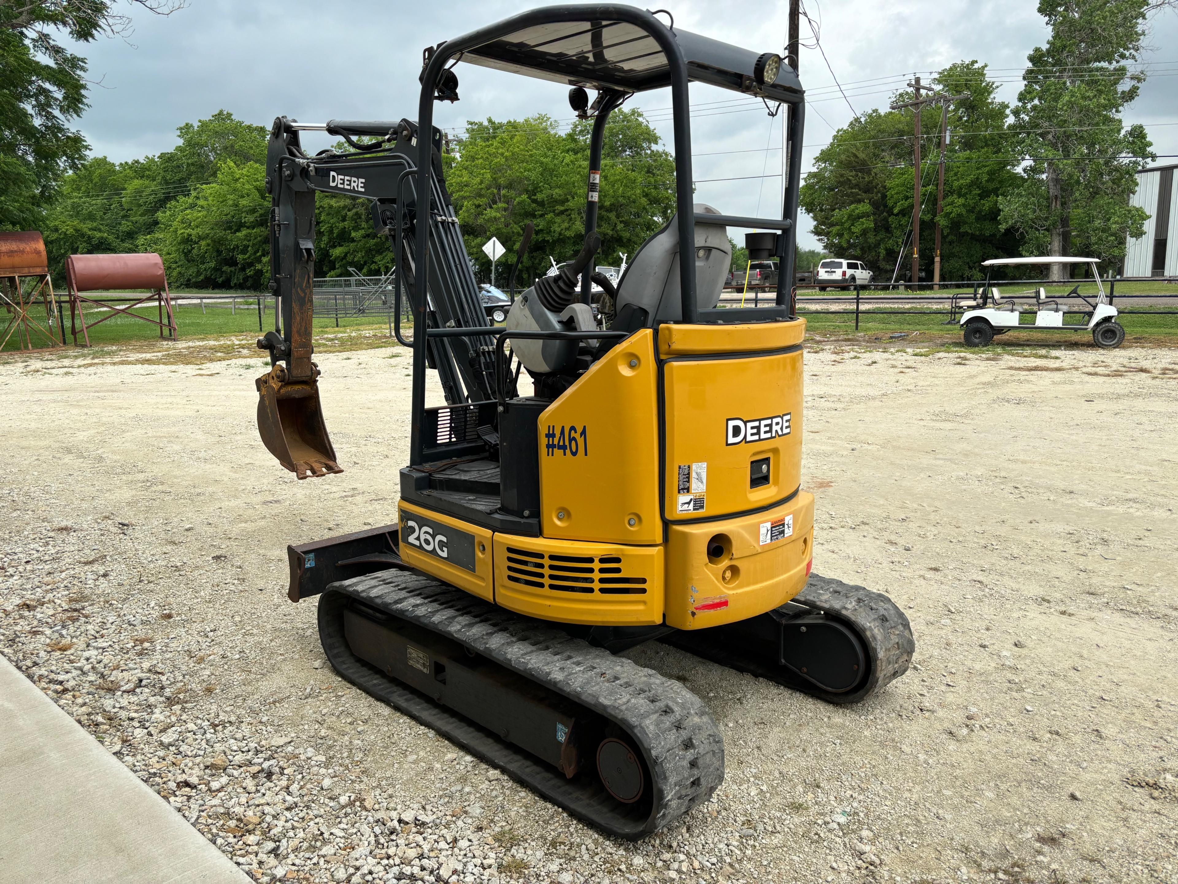 John Deere 26G Mini Excavator