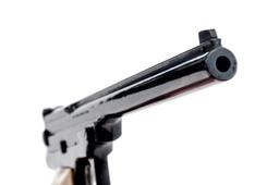 Rare Smith & Wesson 4th Model Straight-Line Target Single Shot Pistol