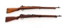 Lot of Two (2) Japanese Type 99 Arisaka Bolt Action Rifles