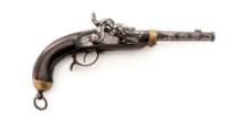 European Potsdam Single-Shot Percussion Cavalry Pistol