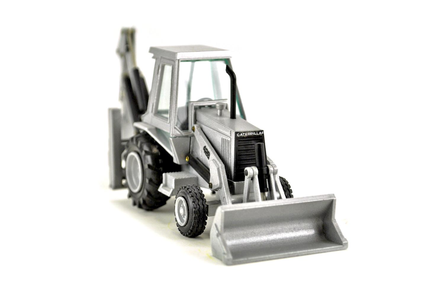 Caterpillar 428 Backhoe - Silver