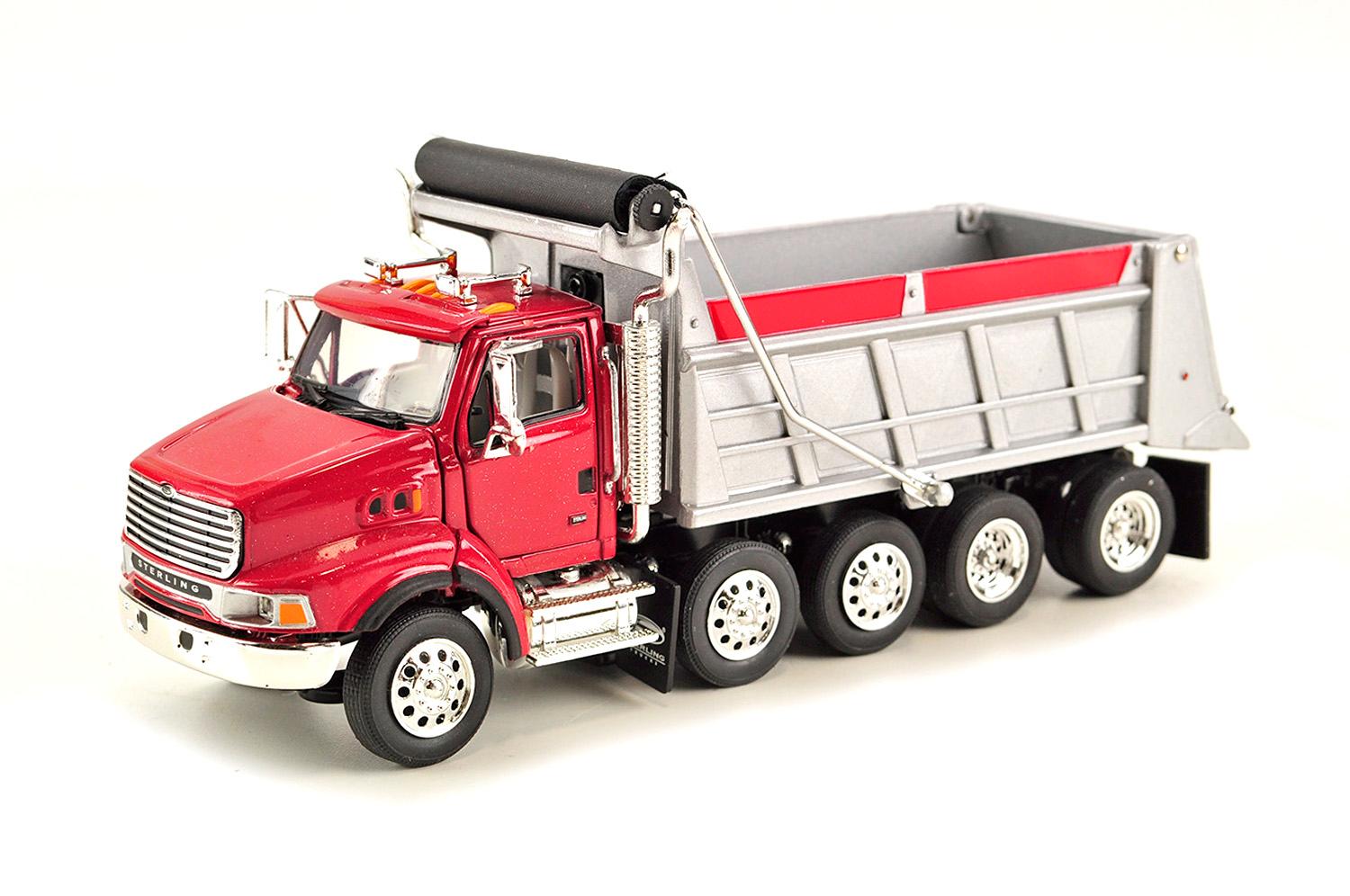 Sterling Dump Truck w/Red Cab - 1:53