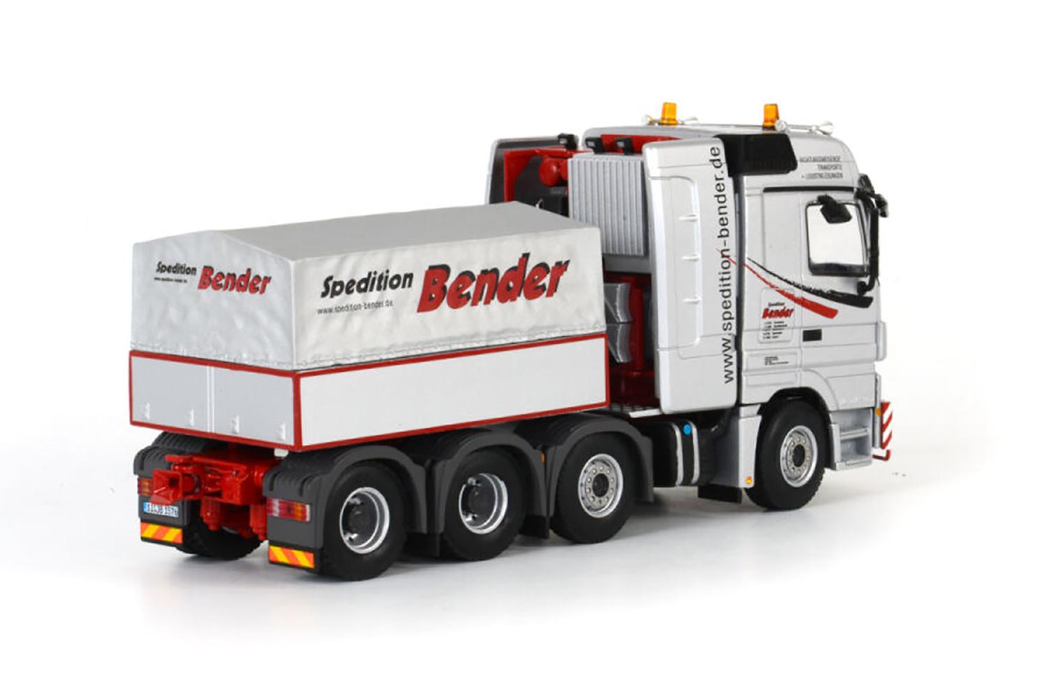 Mercedes 8x4 Actros Tractor with Ballast Box - Spedition Bender