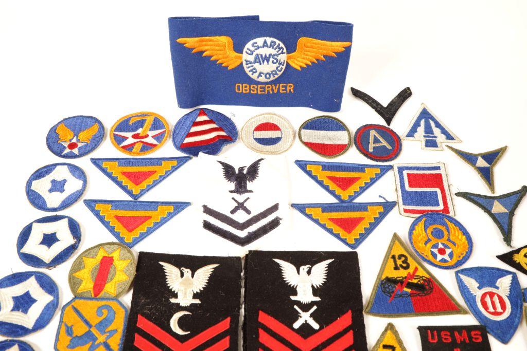 Large Lot of U.S. Military Patches