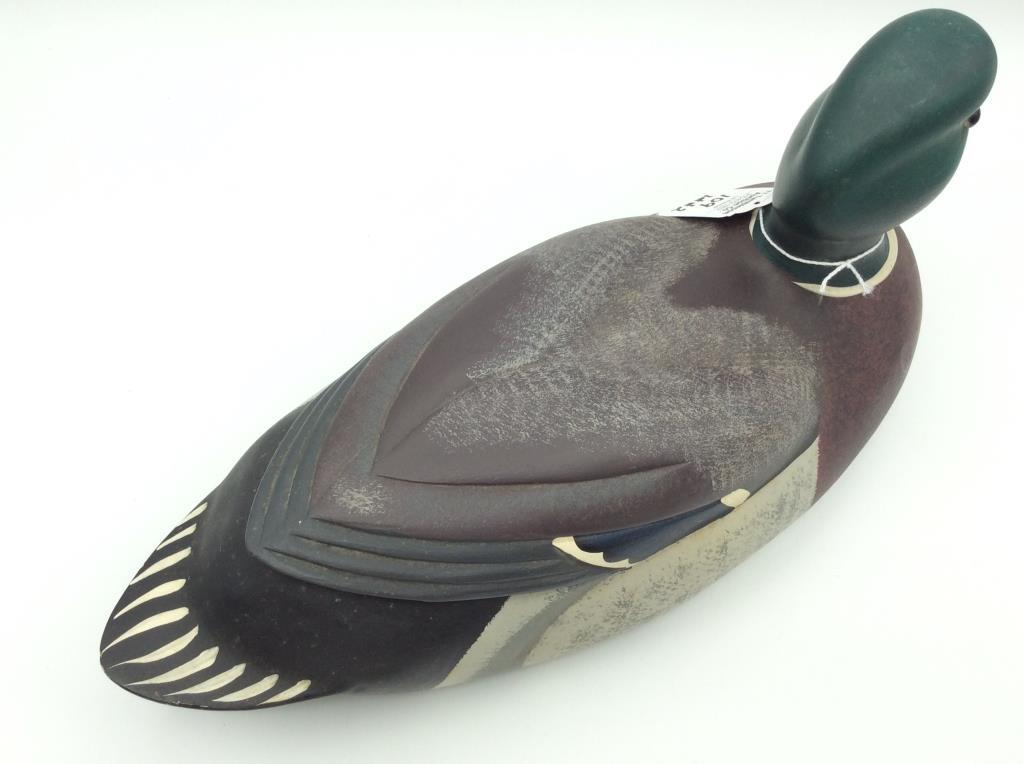 Lot of 2 Contemp. Delaware Mallard Decoys by