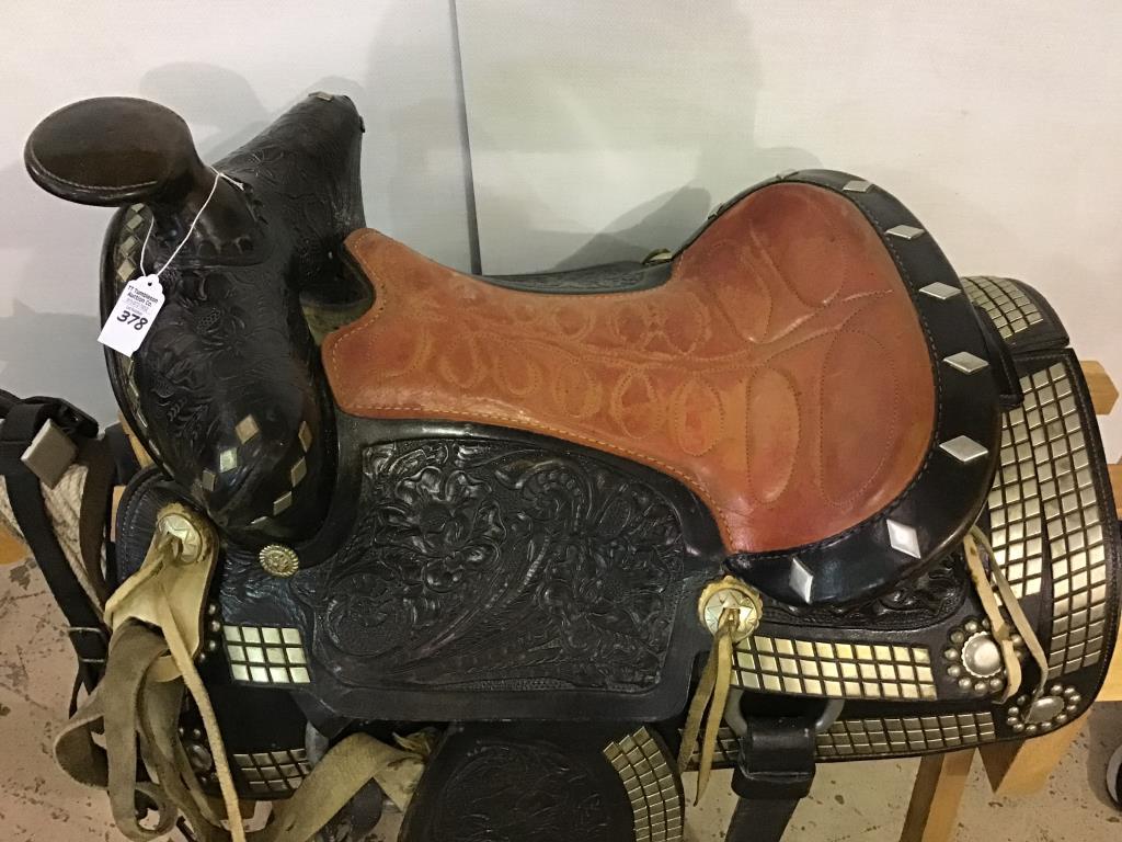 Very Nice Western Saddle w/ Fancy Silver