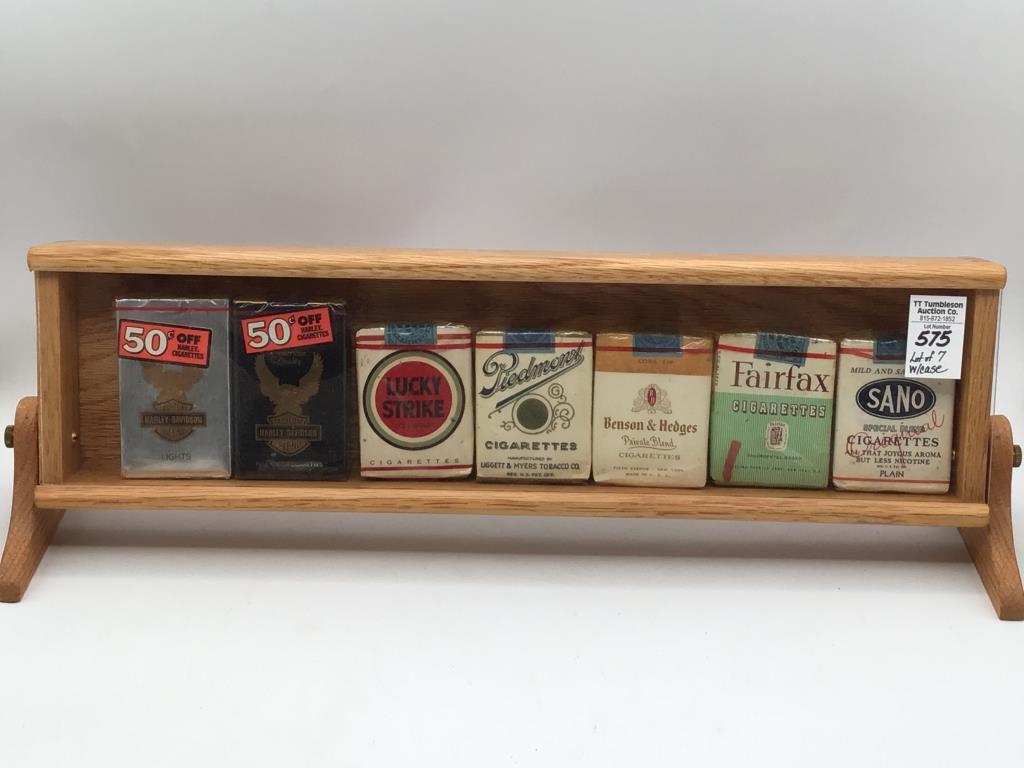 Collection of 7 Vintage Un-Opened Packages of