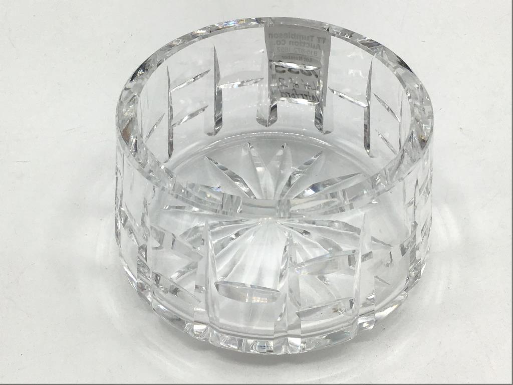 Lot of 2 Various Sm. Waterford Crystal Bowls