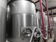 Spokane Industries 2,500 Gallon V90-8-S Stainless Steel Wine Fermentation Tank w/Lid (SUBJECT TO