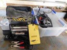 LOT: (2) Schumacher Power Inverter & 12 Volt Compressor (LOCATED IN MAINTENANCE AREA)