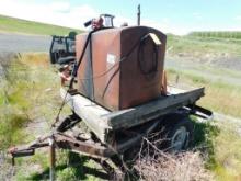 Homemade Trailer & Fuel Tank (LOCATED IN MAINTENANCE AREA)