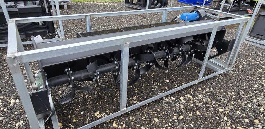 Skid Steer Rotary Tiller Attachment