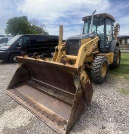 John Deere Back Hoe w/ Cab 4WD