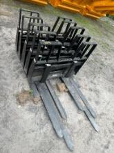 388 New 48in Kivel 4200lb Pallet Forks