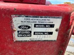 315 New Holland 326 Baler