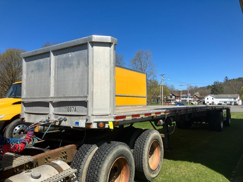 8 1985 Ravens 48ft x 96in Aluminum Air Ride Trailer