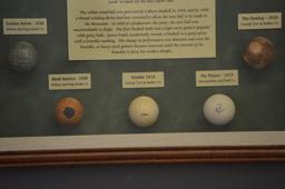 “The Development OF The Golf Ball” Shadow Box Framed Wall Decor