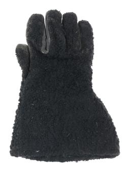 Wooly Sheep Wool Military Gauntlet Gloves c. 1930s