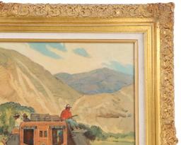 Original Montana Sheryl Bodily b.1936 Oil Painting