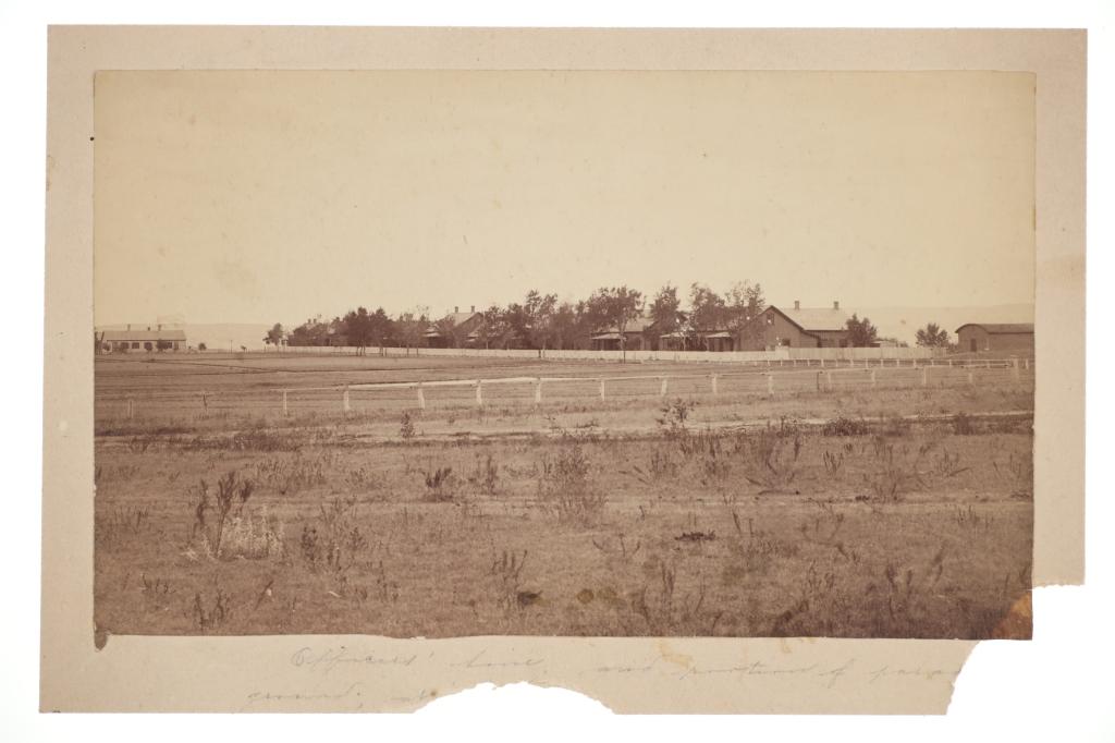 Fort Sully South Dakota Officers Row Boudoir Card