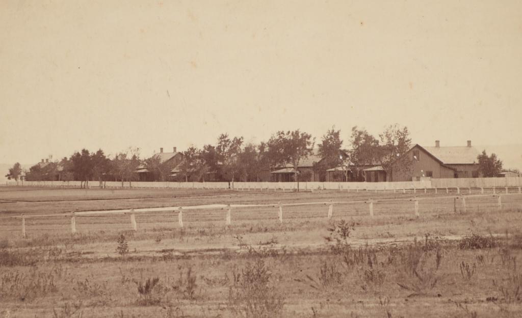 Fort Sully South Dakota Officers Row Boudoir Card