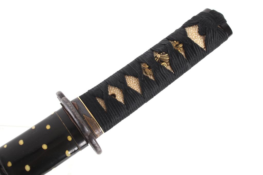 Japanese Shinshinto Wakizashi Shirasaya & Koshirae