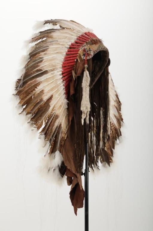 Lakota Sioux John Young Buck Feather Headdress