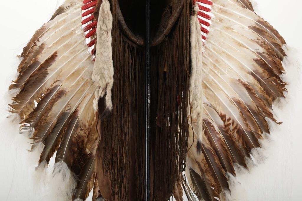 Lakota Sioux John Young Buck Feather Headdress