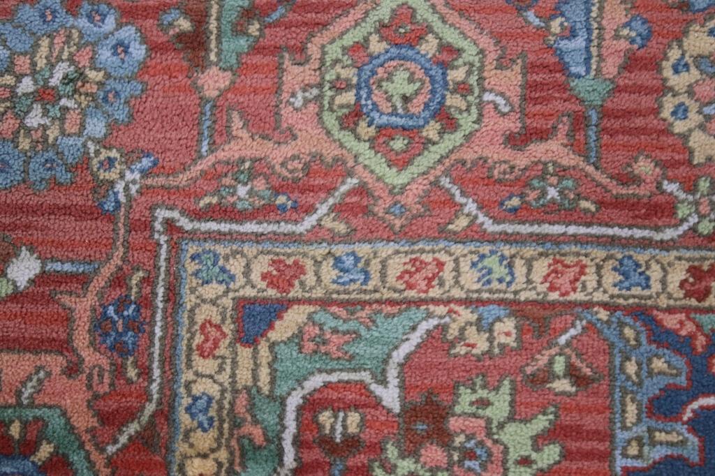 Karastan 1970's Serapi Machine Made Wool Area Rug