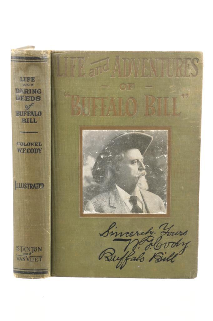 1917 1st Ed. "Life & Adventures of Buffalo Bill"