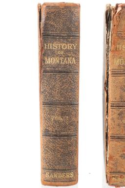 A History of Montana by H.F. Sanders 1st Ed. 1913