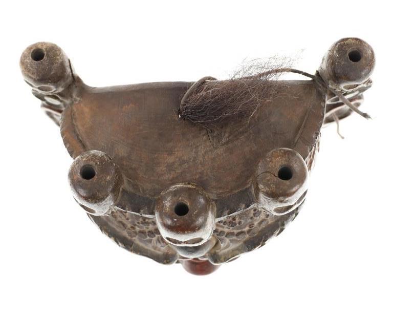 Original Tibetan Mongolian Mahakala Mask c. 19th C