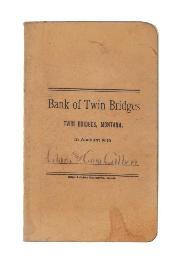 Twin Bridges & Butte, Montana Accounting Ledgers