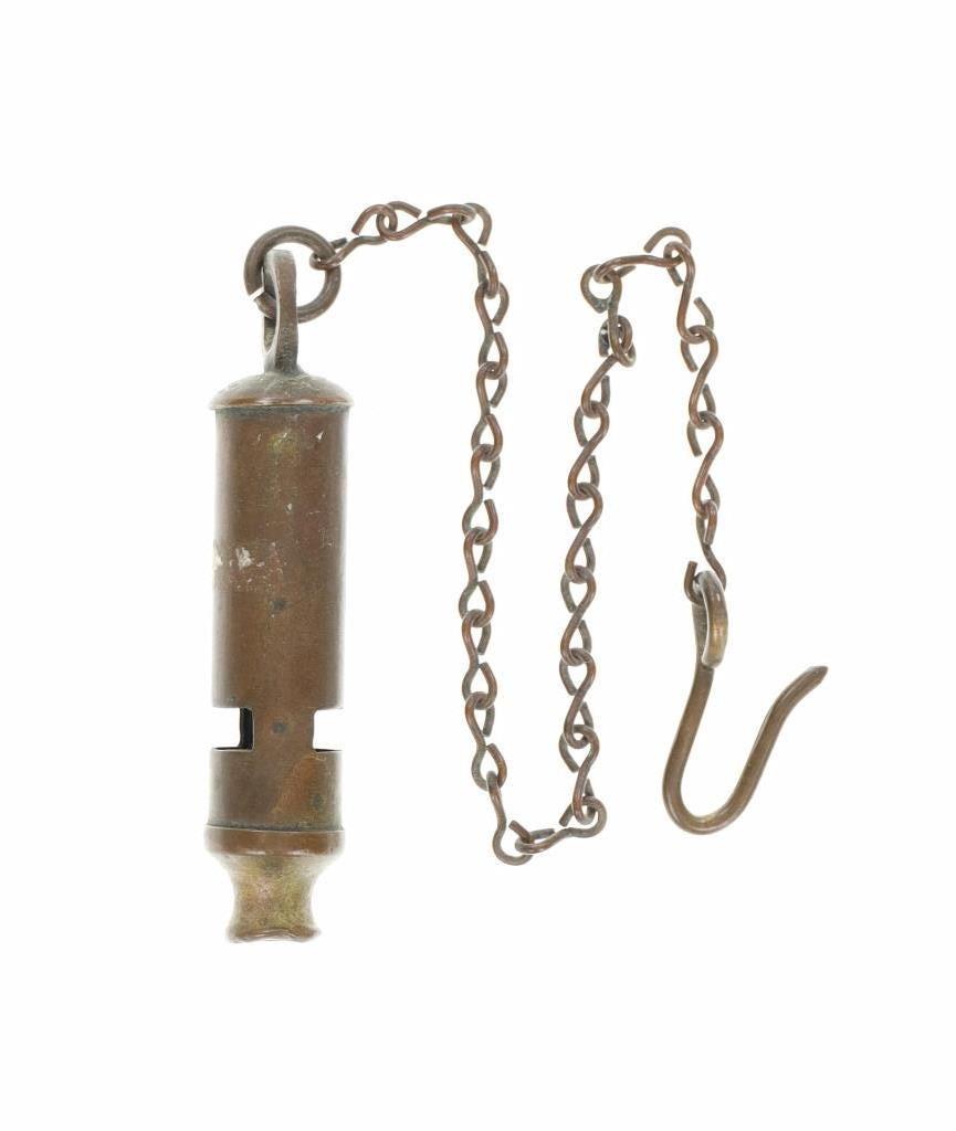 World War I Horstmann Co. Trench Whistle 1900-20s