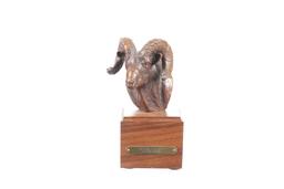 "Bighorn Ram Bust" Bronze By Dave Hodges