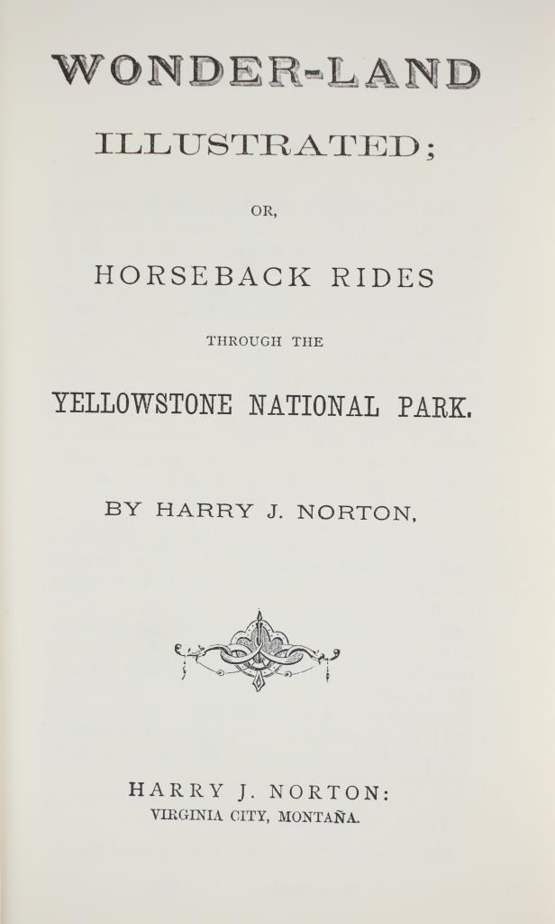 Limited Edition Yellowstone Wonderland by H Norton