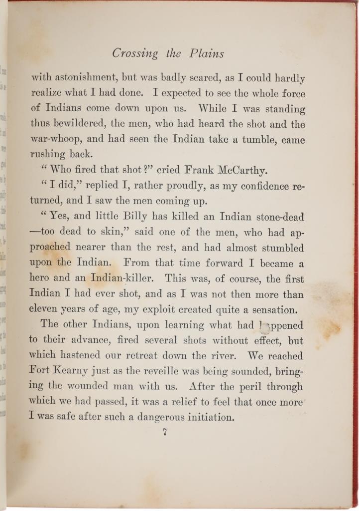 1st Edition "Adventures of Buffalo Bill" 1904