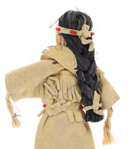 Native American Pipe, Pipe Bag, & Child's Doll