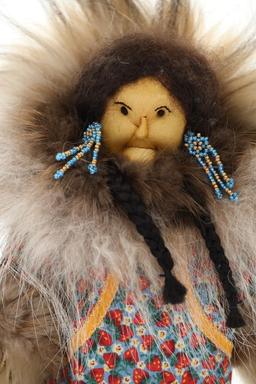 Inuit Eskimo Native American Dolls Mid/Late 1900s