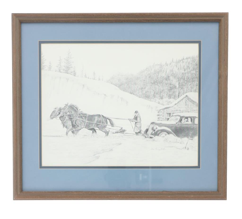 Two Don Greytak (1936-) Framed Prints c. 1970-90s