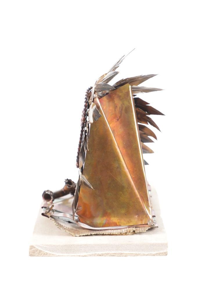 Jay Tschudy Native American Warbonnet Metal Art
