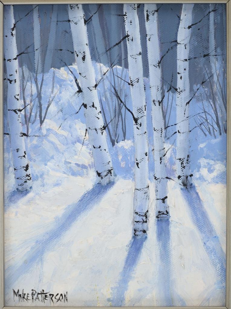 Mike Patterson b.1953 Winter Aspen Collection