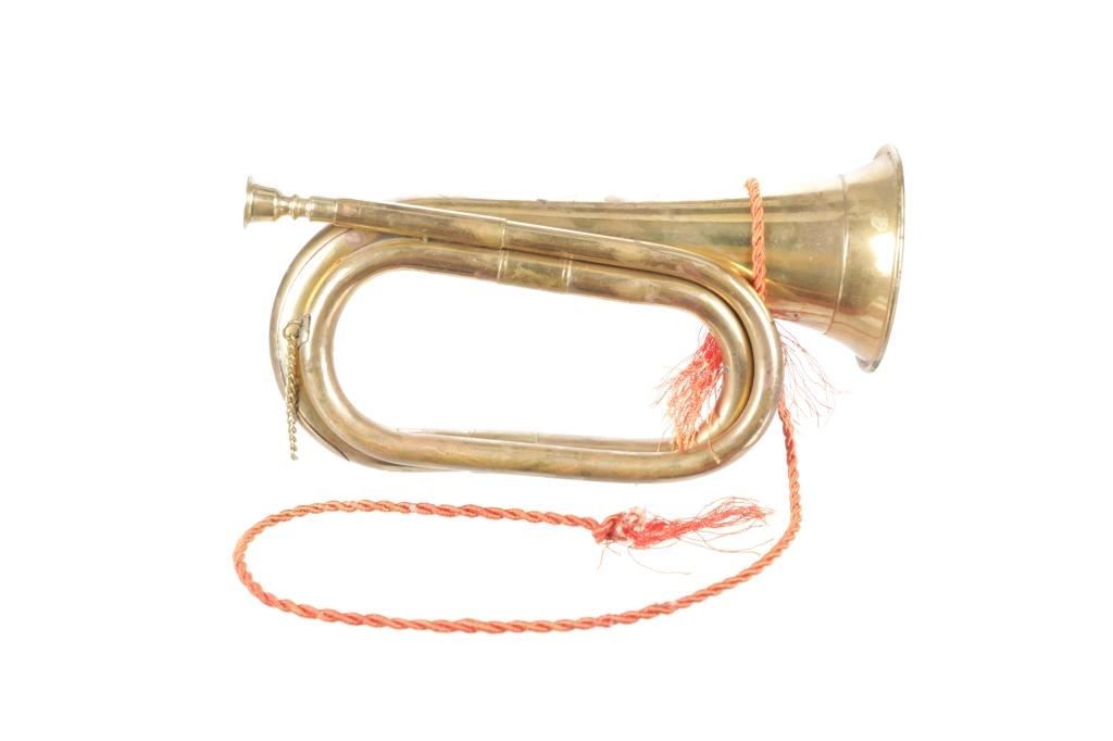 CSA Civil War Brass Bugle Replica