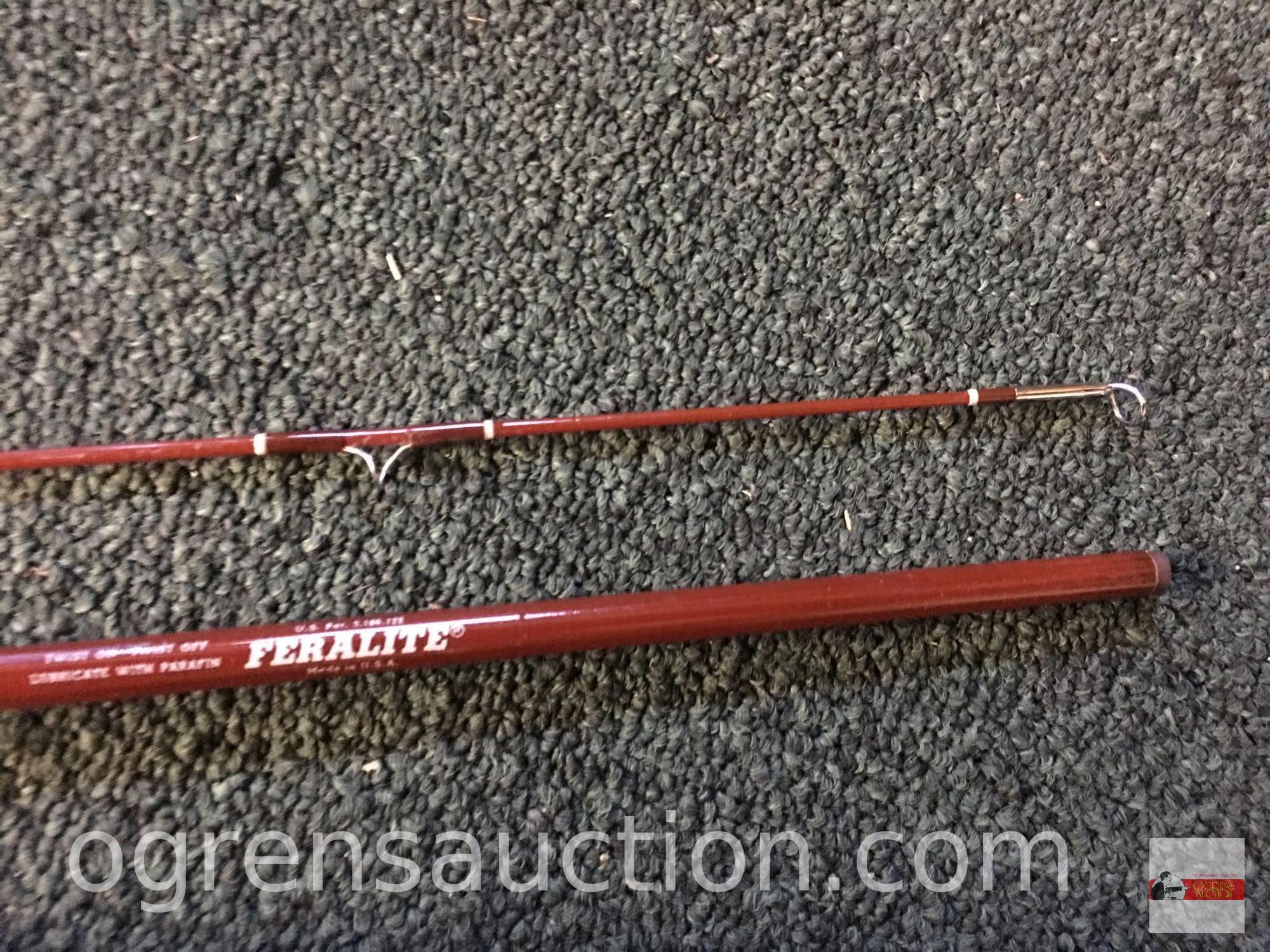 Fishing - Fly Rod - Fenwick 2 pc. Fiberglass Model #FF85, #J 10286, 8'6" 4 1/8oz