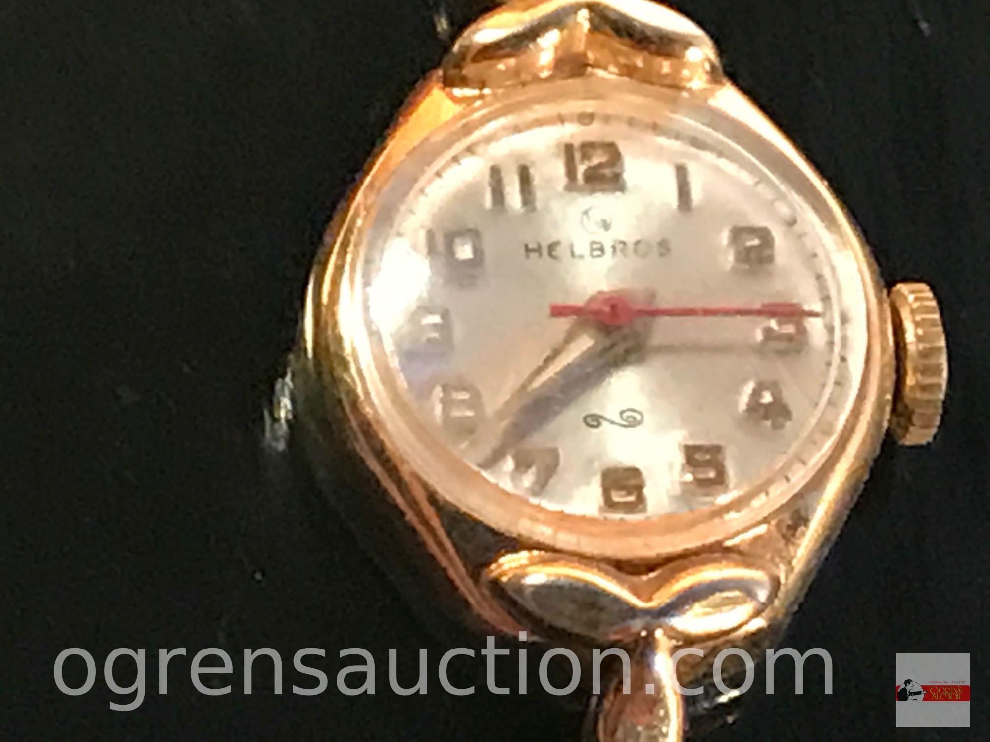 Jewelry - Vintage woman's wrist watch, Helbros