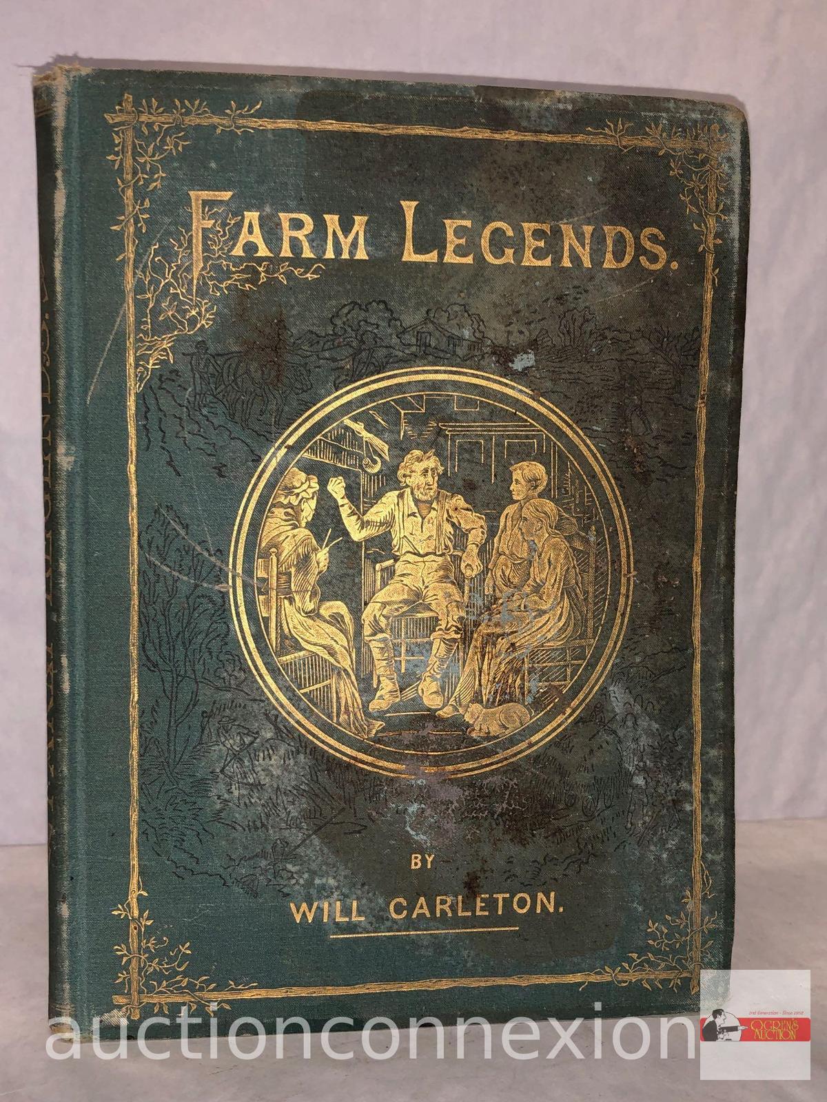 Book - 1875 Farm Legends by Will Carleton, illustrated