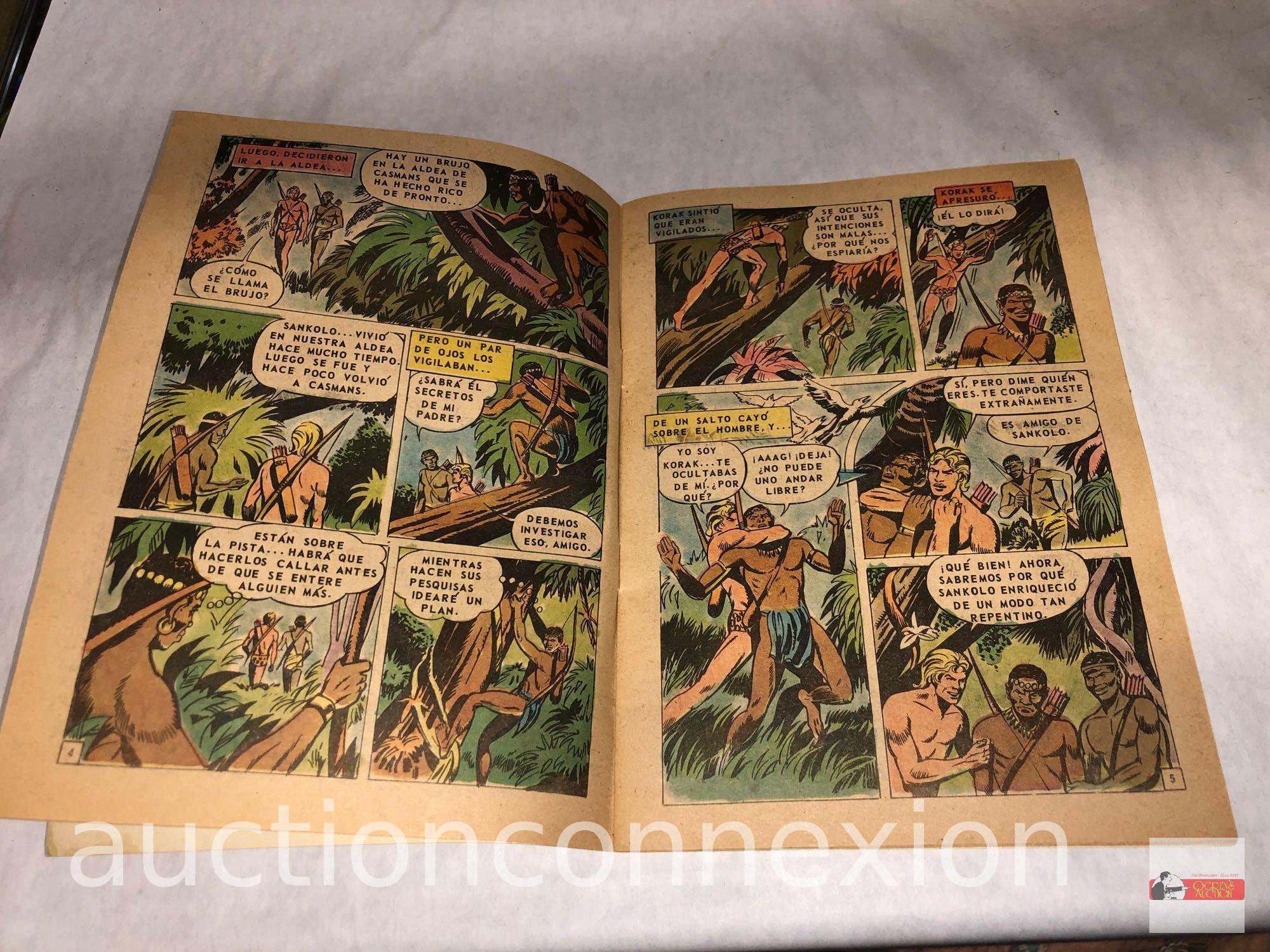 Comic Books - 4 Tarzan comic books in Spanish